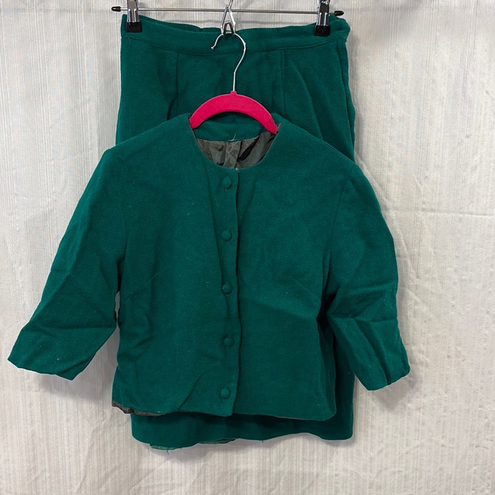 Vintage 60s Handmade Skirt Set